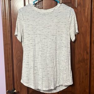 White and Black Shirt